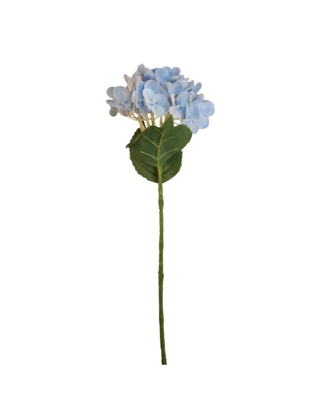 Soft Blue Artificial Hydrangea Stem Silk Flower Light Faux Floral Wedding Decor - Picture 8 of 12